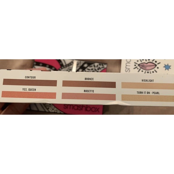 SMASHBOX Sculpting Cheek Palette + Shadow Brush + Primer NEW - Picture 5 of 6